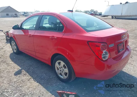 2015 Chevrolet Sonic Ls Auto from USA, damaged, VIN 1G1JA5SH2F4162899